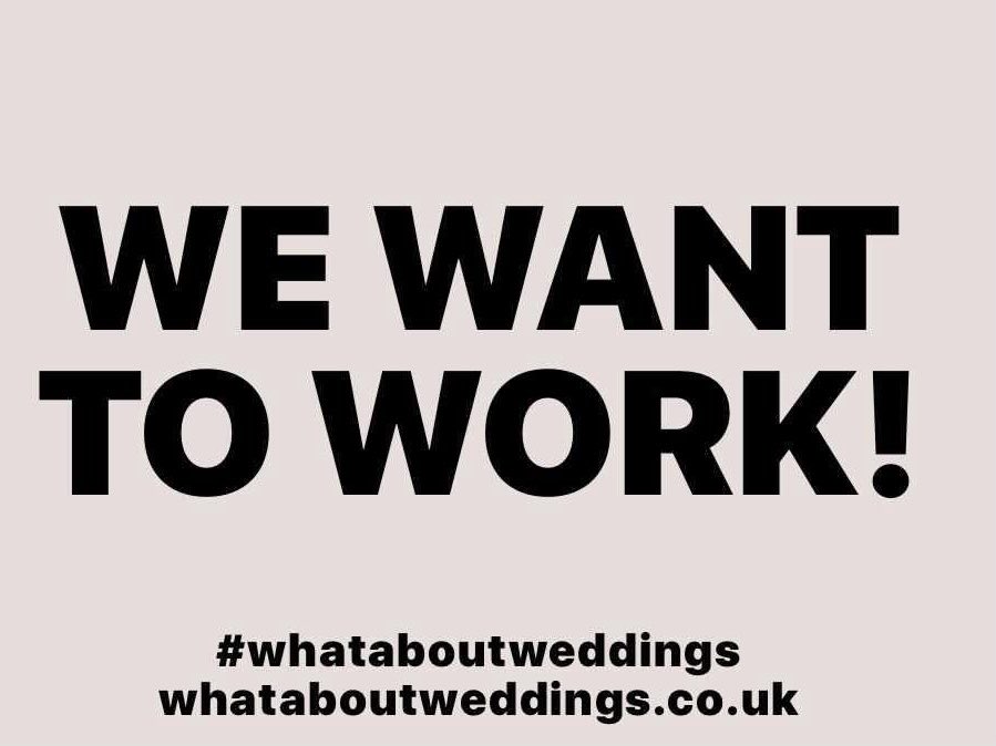 adelebing's tweet photo. For 32 years we’ve worked night and day to do just this ...  We not only want to work .... we want to work in weddings 💪🏻#WhatAboutWeddings https://t.co/WOcrnSAsiH