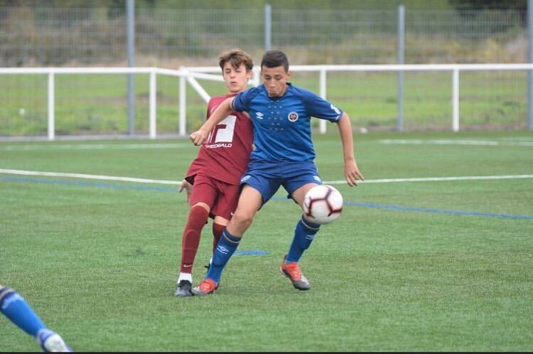 treize013's tweet photo. Information @treize013 : Ancien joueur du Stade de Reims et actuellement joueur au SC Air Bel, l’attaquant né en 2005, Yanis Rafii 🇫🇷 a fait un test de plusieurs jours à l’Olympique de Marseille cette semaine. https://t.co/JxbcsTpDhl