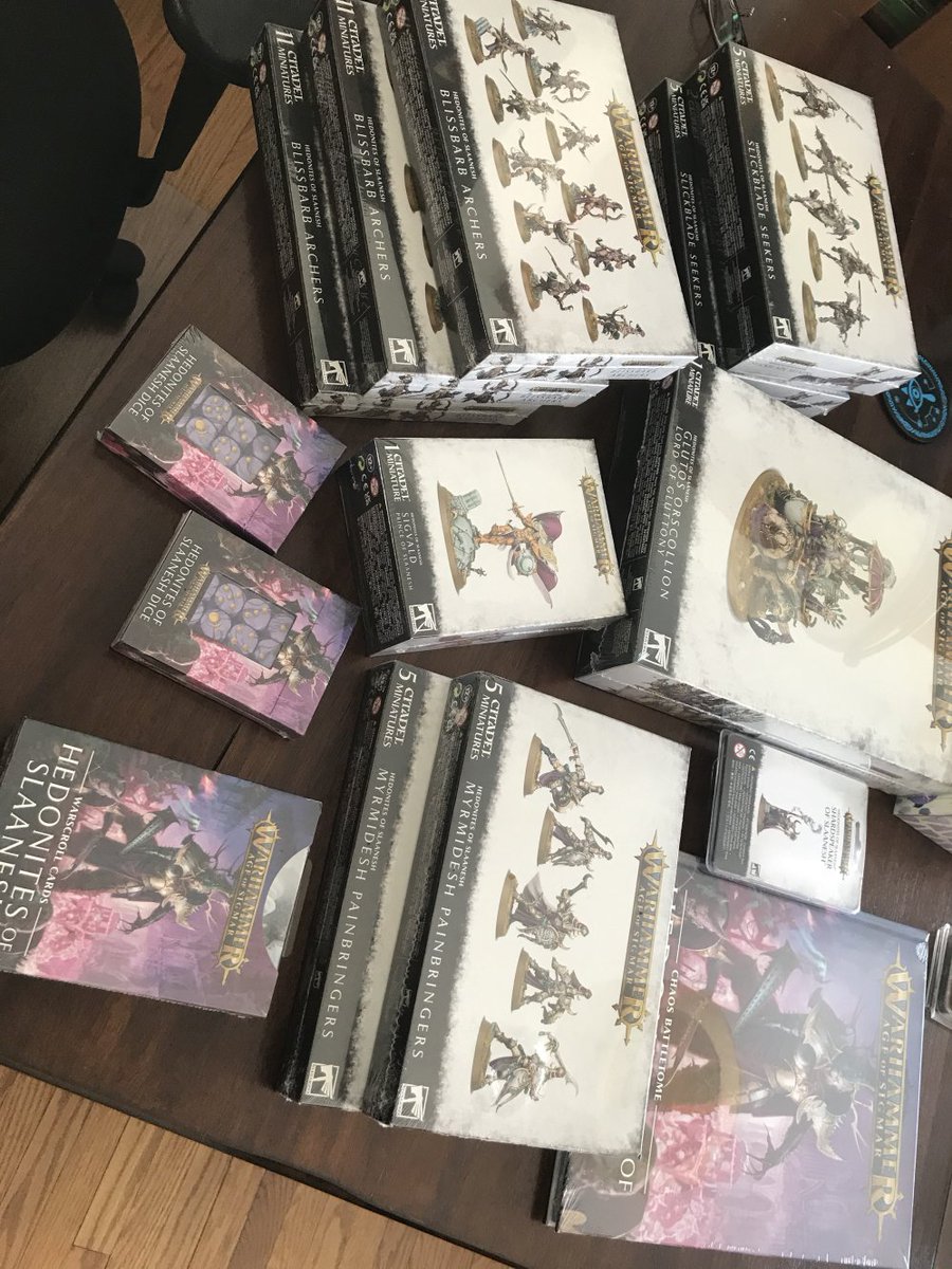 OnCallGm's tweet image. I don't think I bought enough... #Warhammer #AoS #IHaveAProblem