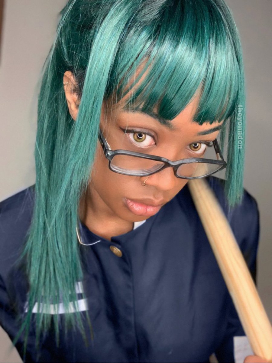 theyonndon's tweet photo. MAKI SUPREMACY 👓✨
#JujutsuKaisen #28DaysofBlackCosplay https://t.co/9xwDR5QsGJ