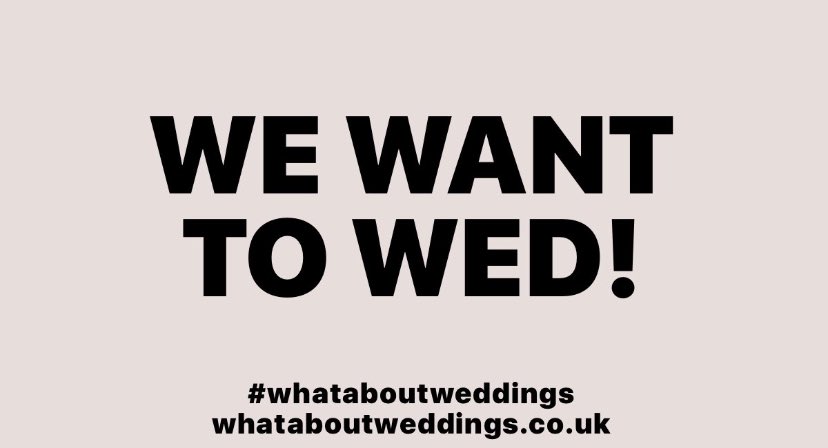 We are now on our 3rd wedding date. Please release a road map on Monday. Couples need notice to plan their days and are spending thousands.  We are happy to pay for our guests to be tested to ensure they are safe #whataboutweddings