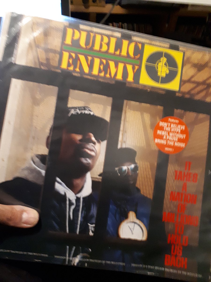 This album changed my life "It Takes A Nation Of Millions To Hold Us Back" <a href="/MrChuckD/">Chuck D</a> <a href="/hiphopgods/">HipHopGods</a> and the intro was recorded in my home city London. HipHop is ALIVE!! #publicenemy #hiphop #ittakesanationofmillionstoholdusback