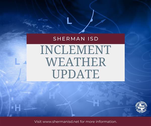 Sherman ISD on Twitter "Sherman ISD will provide instruction on Monday
