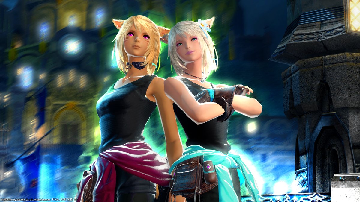 Ashala_rae's tweet photo. First thing to do after resubbing: Beeline to the MB to get a pair of these hairstyles. I'm in love. 😻💗
#FFXIV #GPOSERS #ffxivsnaps https://t.co/baETENr5vl
