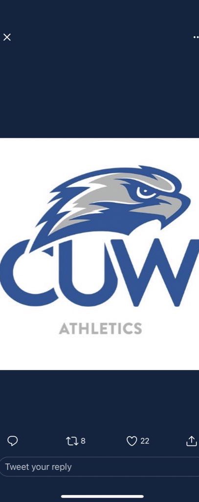 Patrickwatts_'s tweet photo. I’m blessed to receive my first offer from Concordia university Wisconsin 🔵⚪️ @BurkhartCooper @ahsbearsfball @CUWFB https://t.co/dwJuVLFVlx