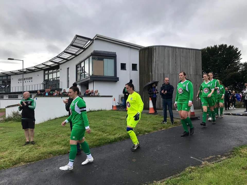 pats_cyfc's tweet photo. We would like to wish CY captain fantastic @KimFlood9 the very best as she joins @YouthsWomen this is a fantastic opportunity for Kim although devastated to lose our talismanic midfield general we are all excited for Kim - we hope to see her back in the green in the near future . https://t.co/vZytM2beb9