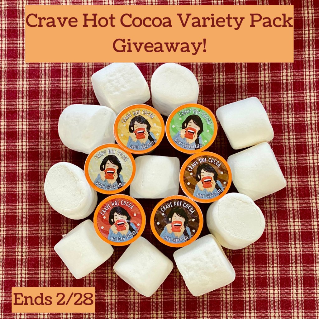 HomespunChics's tweet photo. It's that time of year! Enter to #WIN a 40 ct. box of  Crave Hot Cocoa Variety Pack! #Giveaway ends 2/28 #hotcocoa #hotchocolate  #yum The Homespun Chics  https://t.co/3JEUMKWlD1 https://t.co/9qoaMksjEQ