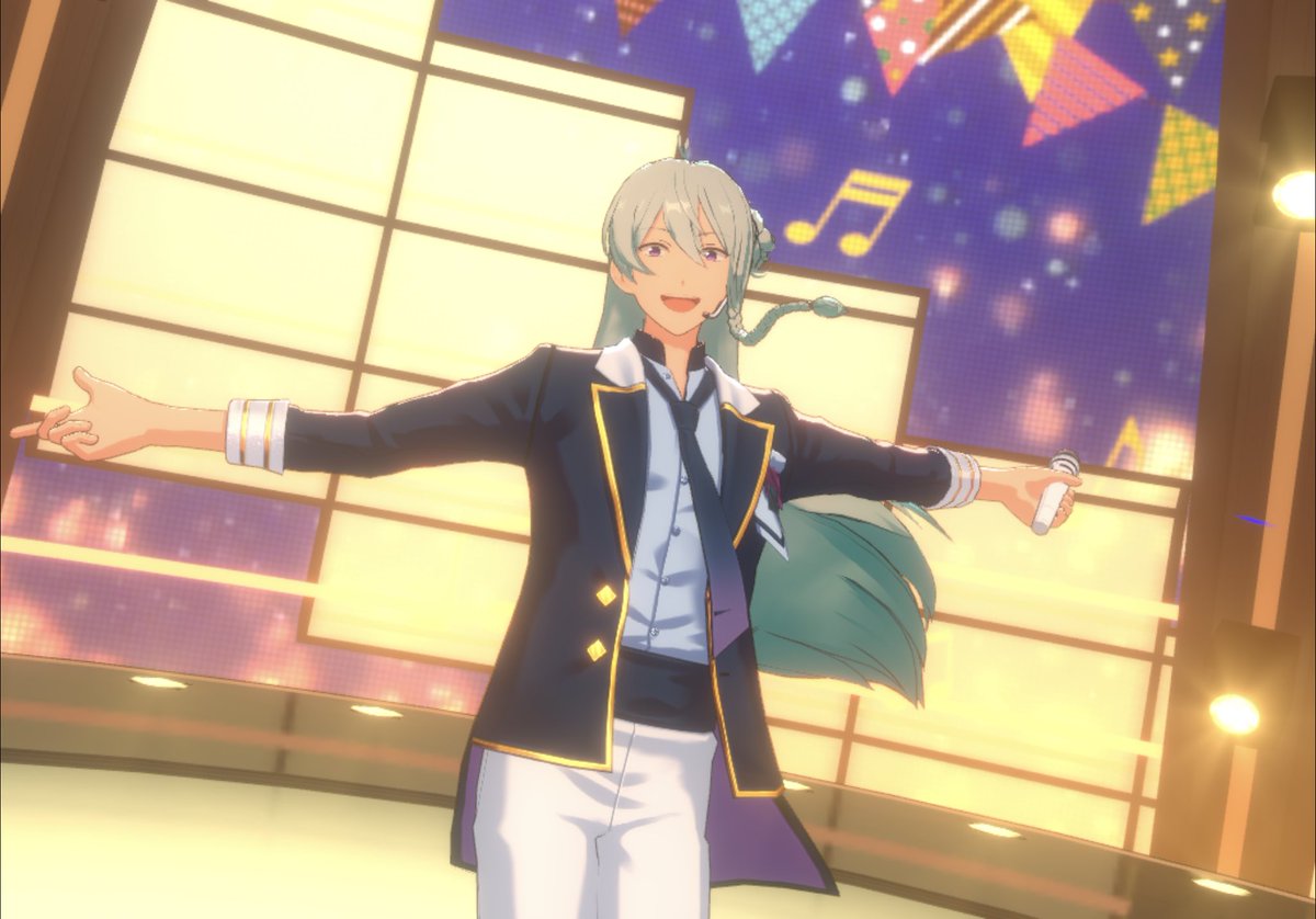 あんスタMusicにて日々樹渉のファン数が50000人を突破したので