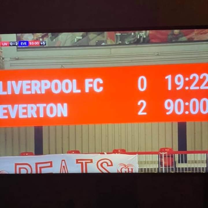 Great result, up the toffees
