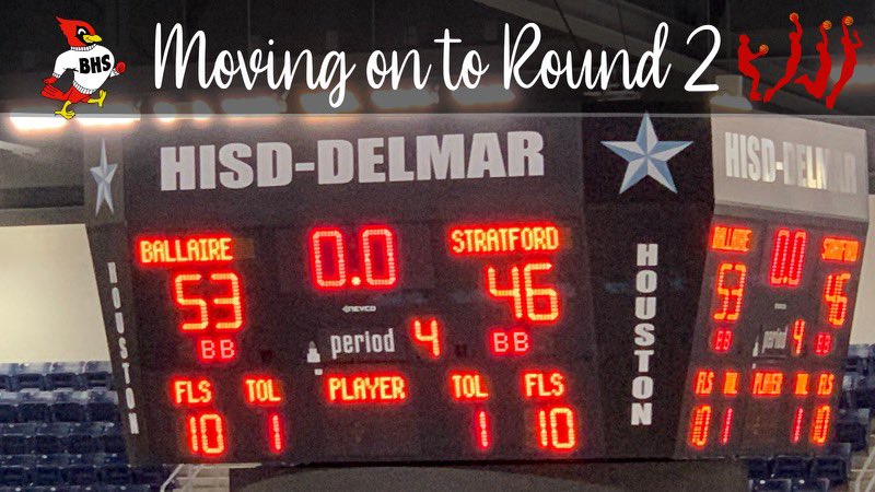 Bellaire High School (@bellairehigh) on Twitter photo Congrats to Boys Basketball for their big win tonight over Stratford 53-46. Moving on to Round 2. #CardinalProud Congrats to Boys Basketball for their big win tonight over Stratford 53-46. Moving on to Round 2. #CardinalProud