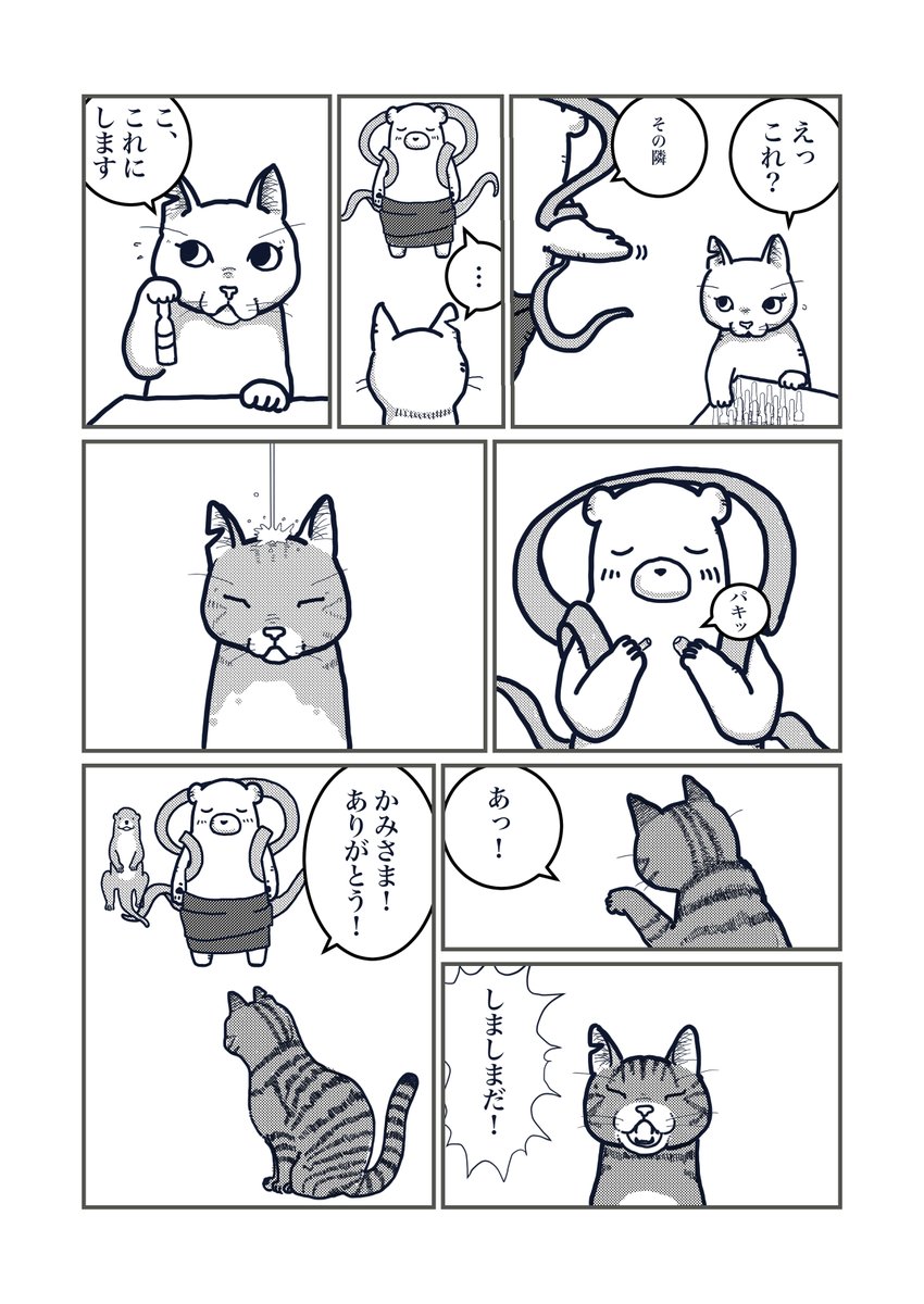 『猫の柄の話し』3/4

#エアコミティア 