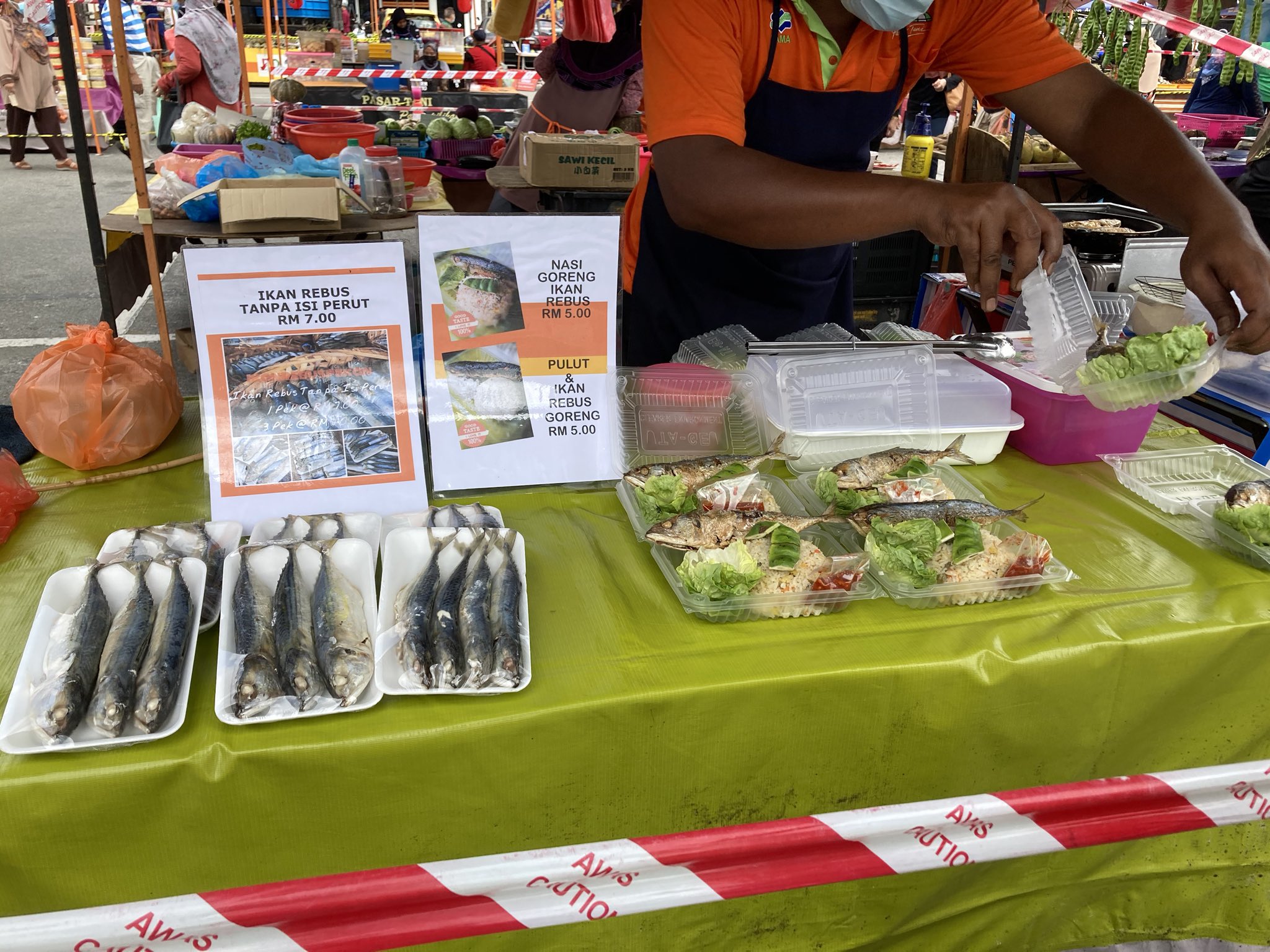 Laksa pahang kuah merah