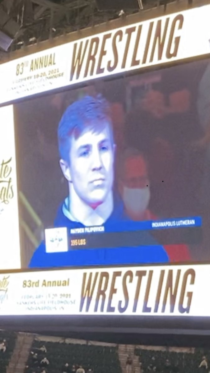 BlakeWhiteQB1's tweet photo. Stone Cold STATE CHAMP!! https://t.co/i95fHrpWww