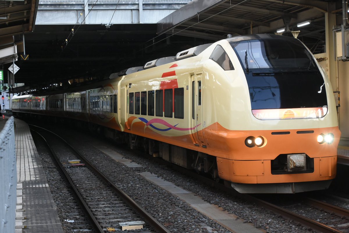 ユウタカ 21 2 21 東北本線 臨時快速那須塩原行 E653系u101編成新潟車7両 東北新幹線代行のため はるばる 新潟から駆けつけてくれた いなほ編成として改造されて以降 仙台地区への入線実績はなく異例の登場となった