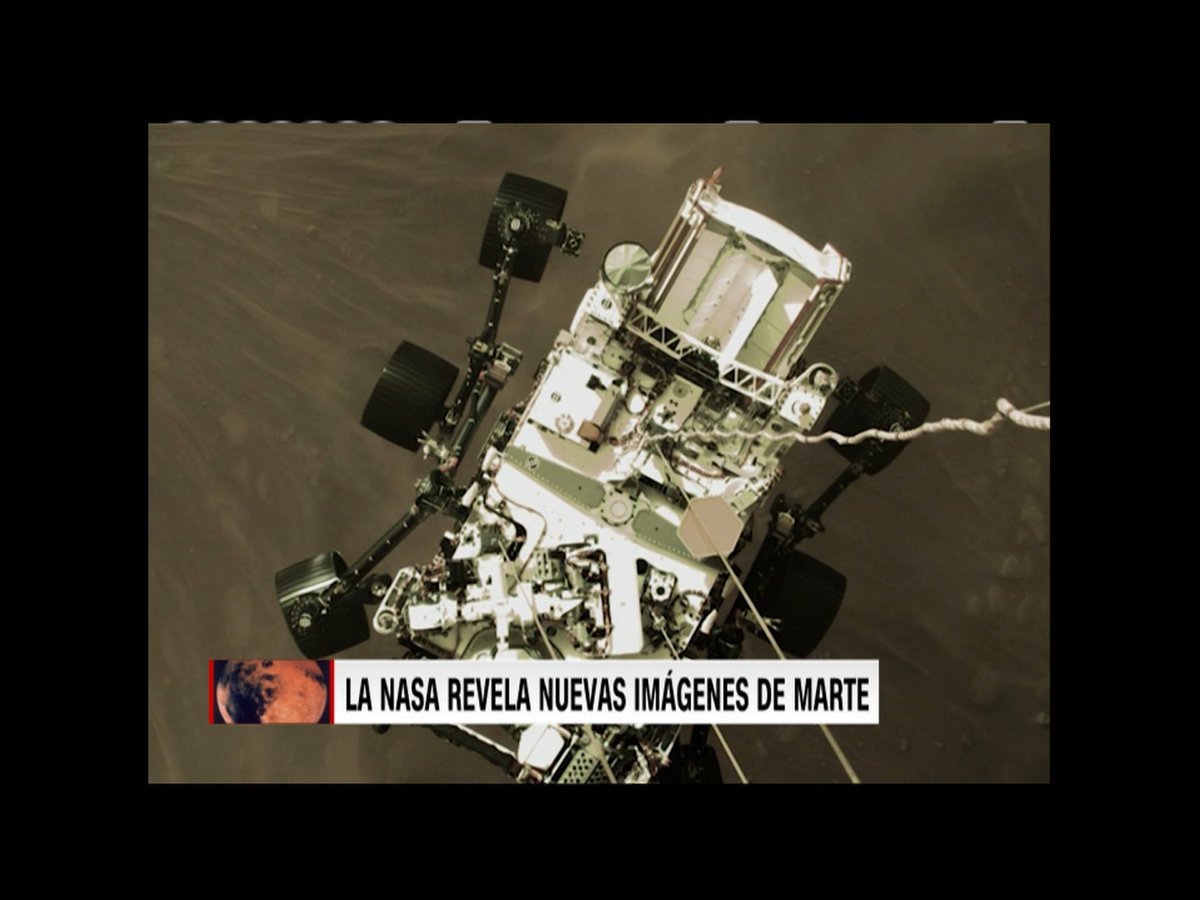 Soncerv's tweet image. Sigo embelasada con cada imagen que nos llega de Marte.
Evadirse es necesario en los tiempos que corren.🚀🪨💫
Fuente imágenes: @CNNEE #PerseveranceMars #NASAPerseverance #PerseveranceRover #mars2021
