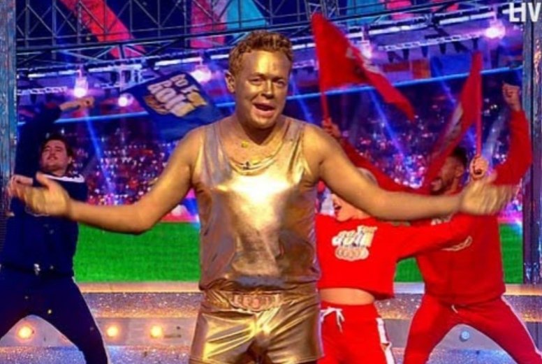 Romeha3's tweet photo. @antanddec @itvtakeaway Brilliant 90 minutes guys - haven't laughed so much in ages - Stephen in those shorts though 🙈 loved Harry and Jaime and looking forward to double trouble clones!! Hoping we might get a chance to win something as been through so much this year 🌈 https://t.co/1H8PYtQmT7