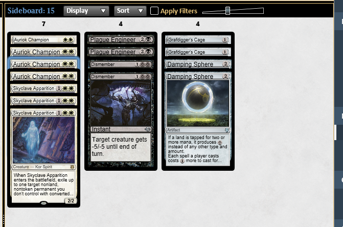 DebevoiseDrew's tweet photo. Finished 6-2 in the Modern Challenge with the same 75 I posted earlier this week. Good enough for 23rd . Missed Top 8 on breakers. Misclicked in Round 5 and kept a zero land hand which potentially cost me Top 8. Overall had a blast with the deck. https://t.co/rNXOOpjjkY