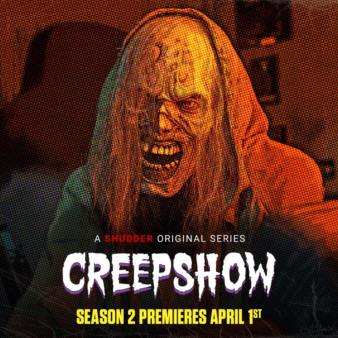 1AshleyLaurence's tweet photo. I’m so excited to be part of the new season of @CreepshowTv  
🕷🤘🏼 https://t.co/sLav1JwXka