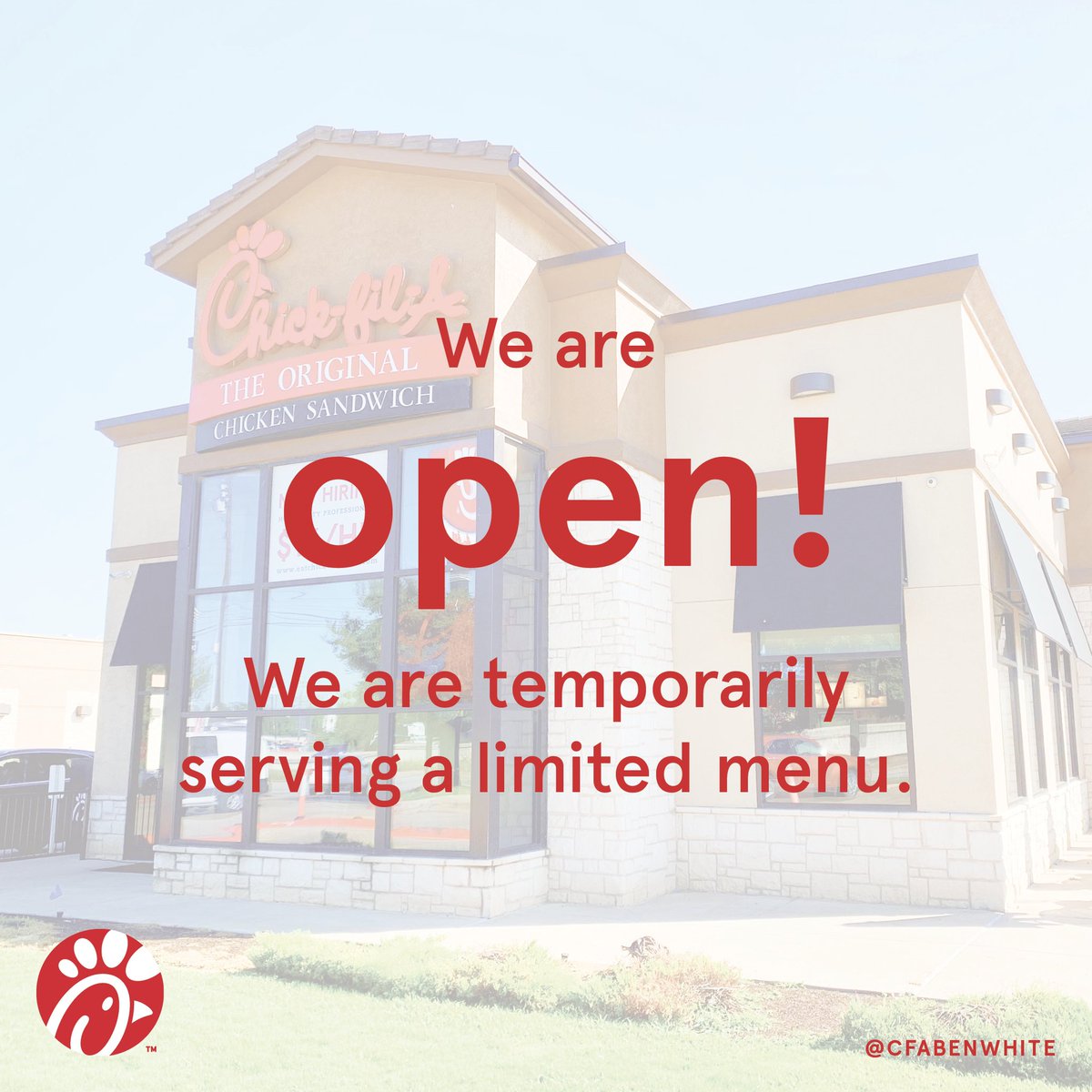 Chick-fil-A Ben White tweet media