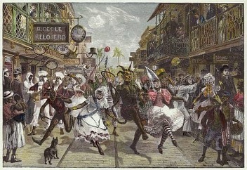 🇹🇹 #TrinidadCarnival 1888

"Parade on Frederick Street" by British artist Melton Prior for the 5th May 1888 edition of the 'Illustrated London News'.

Via Dominic Kalipersad