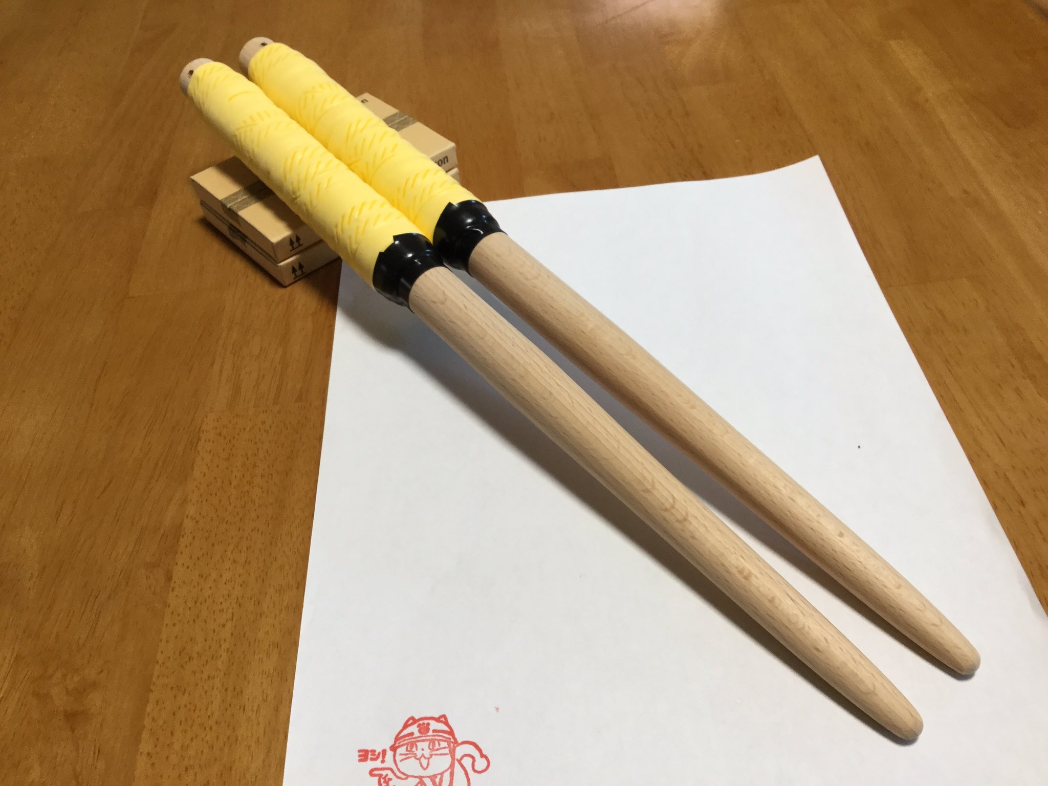 桜 印 太鼓の達人 公式マイバチ ビーチ材 | iuggu.ru