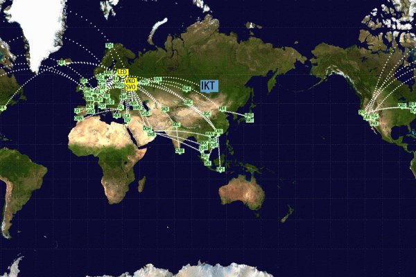 boldov's tweet photo. New destination on my #JetLovers flight map: IKT (Irkutsk, Russia) https://t.co/ViQFRn3dEf https://t.co/Nf03ar9ymQ