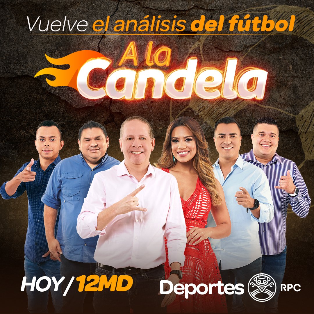 Telemetro's tweet photo. 💥¡HOY!💥 Vuelve "A la Candela" 🔥 por 👉 @rpctv_panama 📺 #EstoyRpc https://t.co/LENxLlskw8