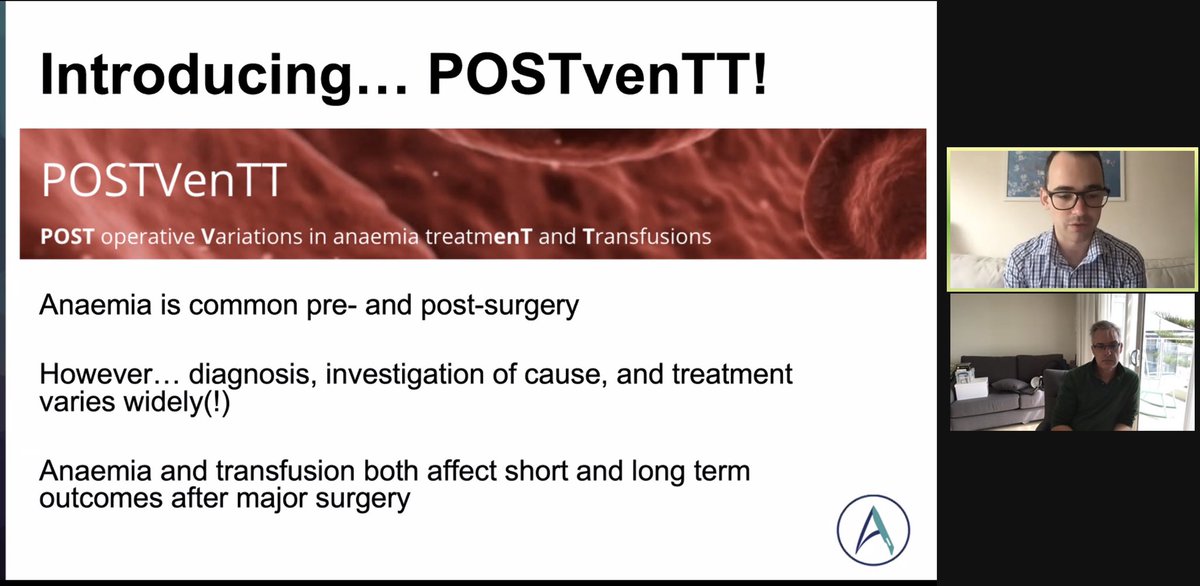 Exciting to hear about <a href="/postventt/">POSTVenTT</a> from <a href="/PPockney/">Peter Pockney</a> <a href="/drcamwells/">Cameron Wells</a> - hoping to see lots of medical student involvement in this audit <a href="/anzsurgsocs/">Australasian Students' Surgical Association (ASSA)</a> <a href="/TASMANCollab/">TASMAN Collaborative</a> @TobyRichardsUWA