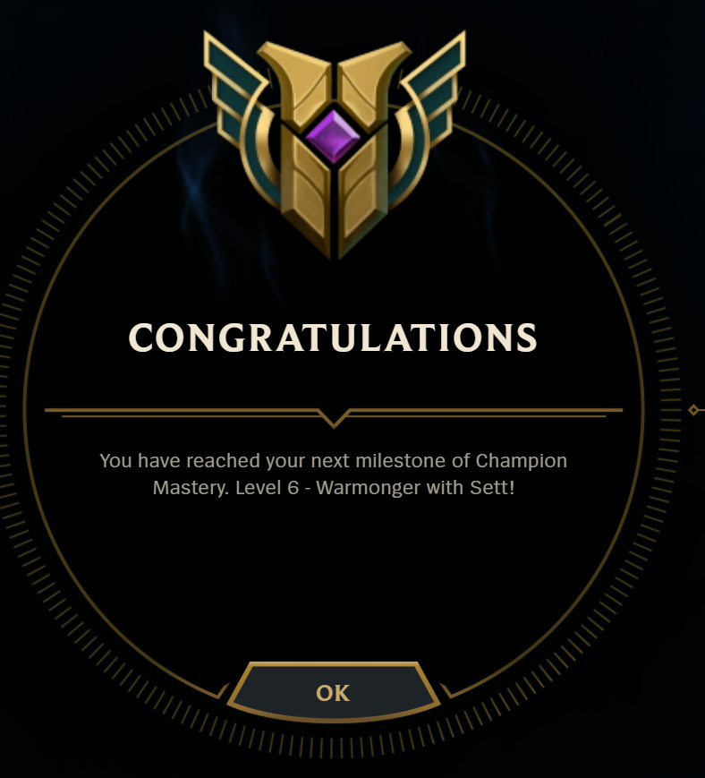 Lord_Vale27's tweet photo. Wow...that just happened xD
#LeagueOfLegends #lvl6 #sett #theboss https://t.co/Ka1GG8zD4T