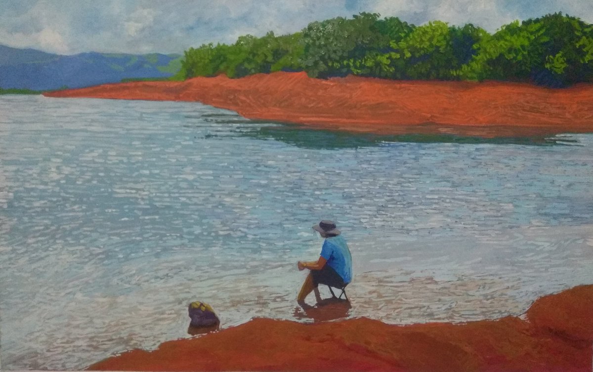 juancartevisual's tweet photo. Pies en el espejo de agua.
95cm x 60cm.
Acrílico .
2021.
#workinstudio #artstudio #estudiodearte #painting #arte #Art #guanacaste #tilaran #lagoarenal #allaprima #abstract #painting #autorretrato #artistaguanacasteco #artecostarricense https://t.co/ZnhqM6vEOV