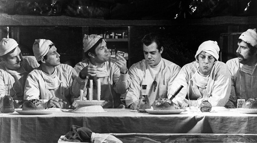 RZitrin's tweet image. M*A*S*H, one of my top 10 favorite movies &amp;amp; one of the best anti-war movies ever made. #ProsFromDover #SuicideIsPainless