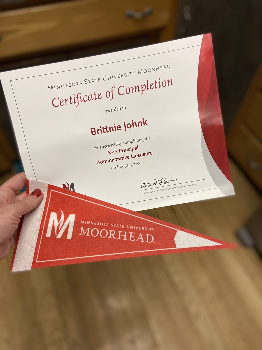 Received this today! #DragonPride #MSUM #MSUMAlumni