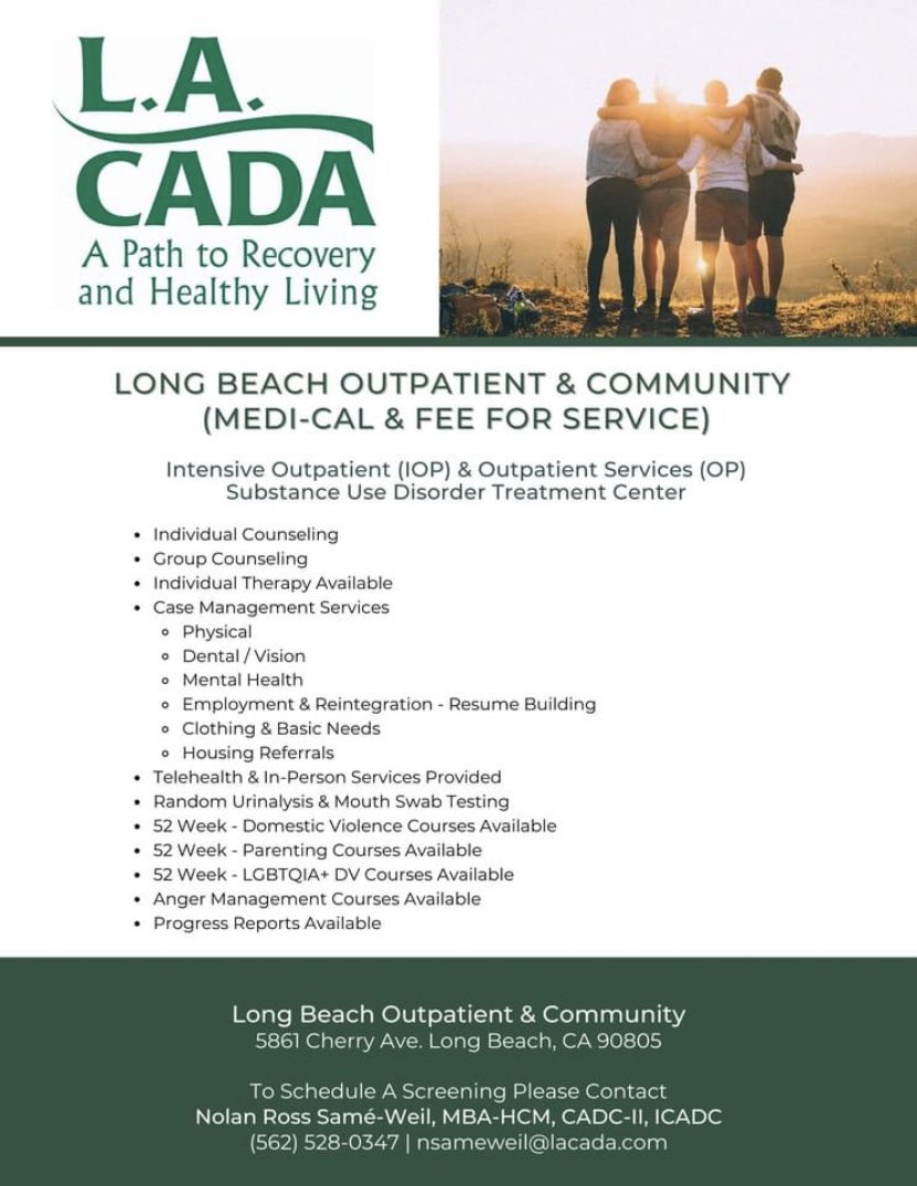 AFSLB1's tweet image. Los Angeles Centers for Alcohol and Drug Abuse 
in collaboration with Long Beach’s very own AFS AIDS Food Store 👁 ... thank you for all that you do for the community, and thank you for your generous donation to our new outpatient treatment center. 🙏 

We appreciate you