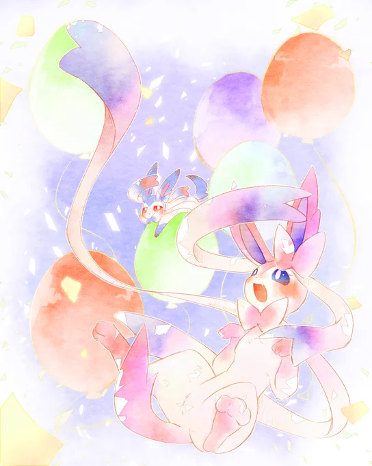 Sylveon's day!
#ニンフィアの日 