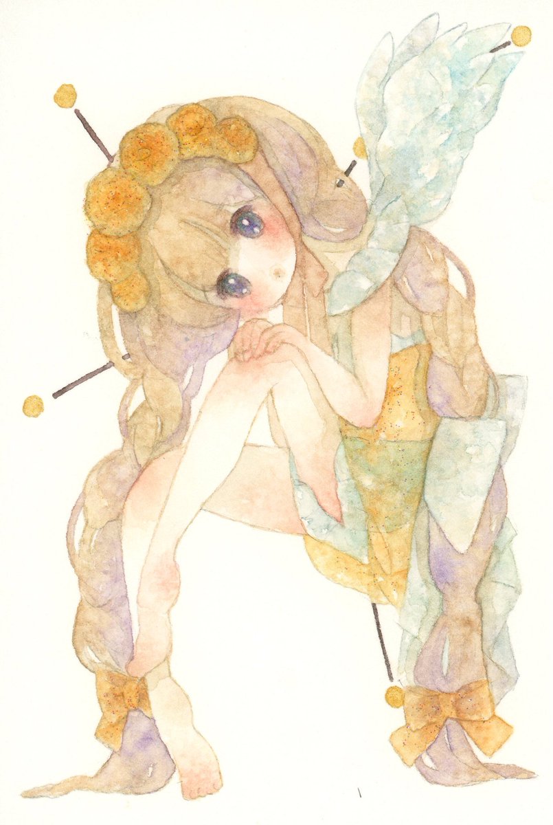 白鳥座の女の子 優しくて繊細 静かな場所が好き 兎座の女の子 甘えん坊で寂し ほしこめ 8 4 ぎゃらりぃあと様 硝子の中でのイラスト