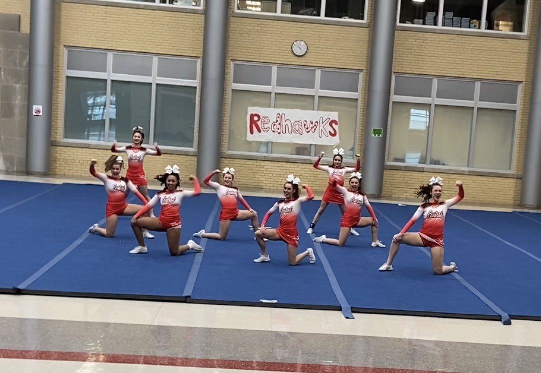 Naperville Central Cheer (@ncredhawkscheer) on Twitter photo Congrats to our varsity team who is pumped about their performances this weekend!! 2nd at DVC and 5th out of 26 teams at Crystal Lake Central today!! Thanks @CLCCheerleading for hosting and congrats to <a href="/NVHSCheer/">Neuqua Valley Cheer</a> on your win!! <a href="/NCHSActivities/">NCHS Activities</a> <a href="/NCHSRedhawks/">NCHS Athletics</a> Congrats to our varsity team who is pumped about their performances this weekend!! 2nd at DVC and 5th out of 26 teams at Crystal Lake Central today!! Thanks @CLCCheerleading for hosting and congrats to <a href="/NVHSCheer/">Neuqua Valley Cheer</a> on your win!! <a href="/NCHSActivities/">NCHS Activities</a> <a href="/NCHSRedhawks/">NCHS Athletics</a>