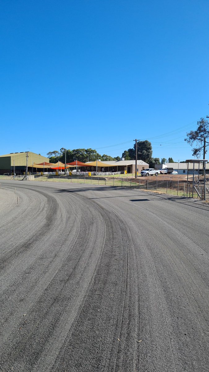 The track and facilities looking a treat for the first meeting <a href="/CollieHarness/">Collie Harness</a>