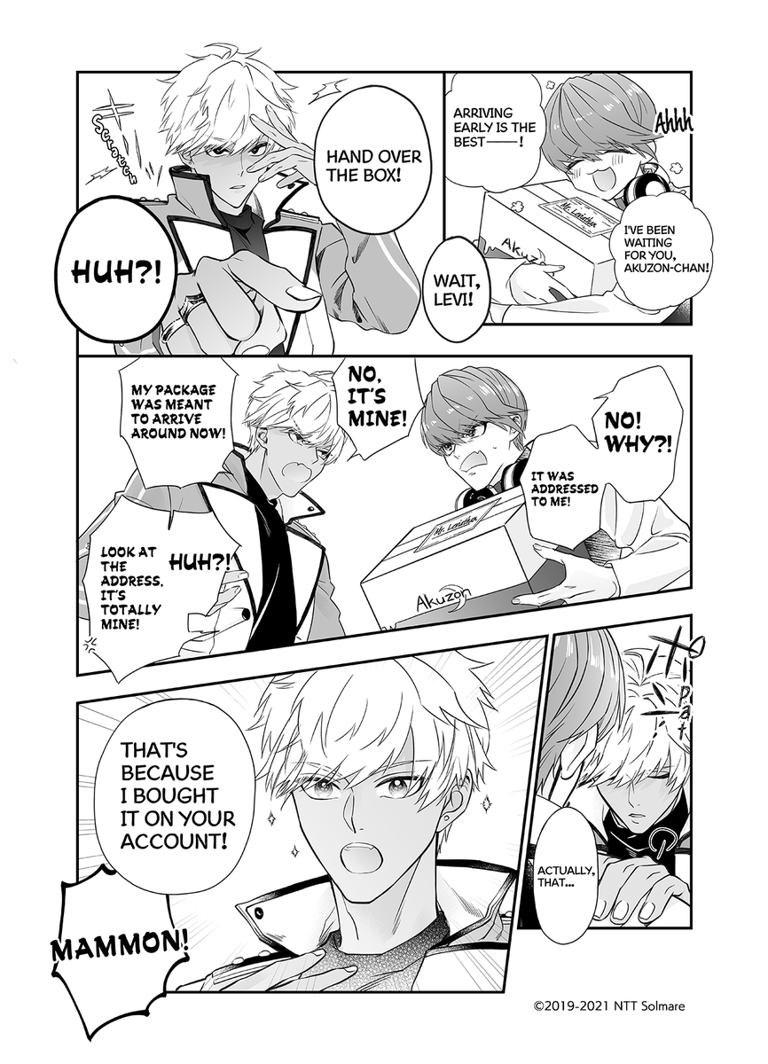 Obey Me Official On Twitter Pages 13 And 14 Of The Official Obey Me Manga By The Incredible Yukina Okamoto Knmc21da Are Finally Here In English Could You Spend A Day In Lucifer S