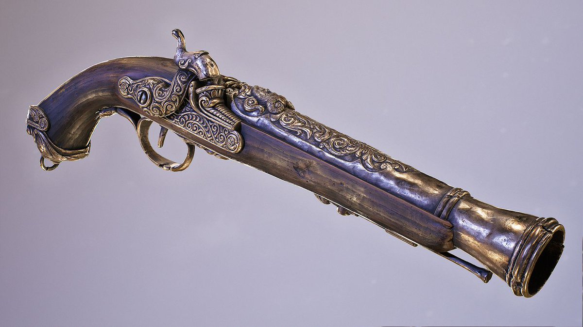 Member Level: PLAYER - Pirate Gun by Mattias Van den Saffele from <a href="/howestDAE/">HowestDAE</a> University - Digital Arts and Entertainment - therookies.co/projects/23284

#UnrealEngine #3DSMax #SubstancePainter #ZBrush #3d #3dart #3dartist #artist #inspiration #cgart #instaart #gamedev