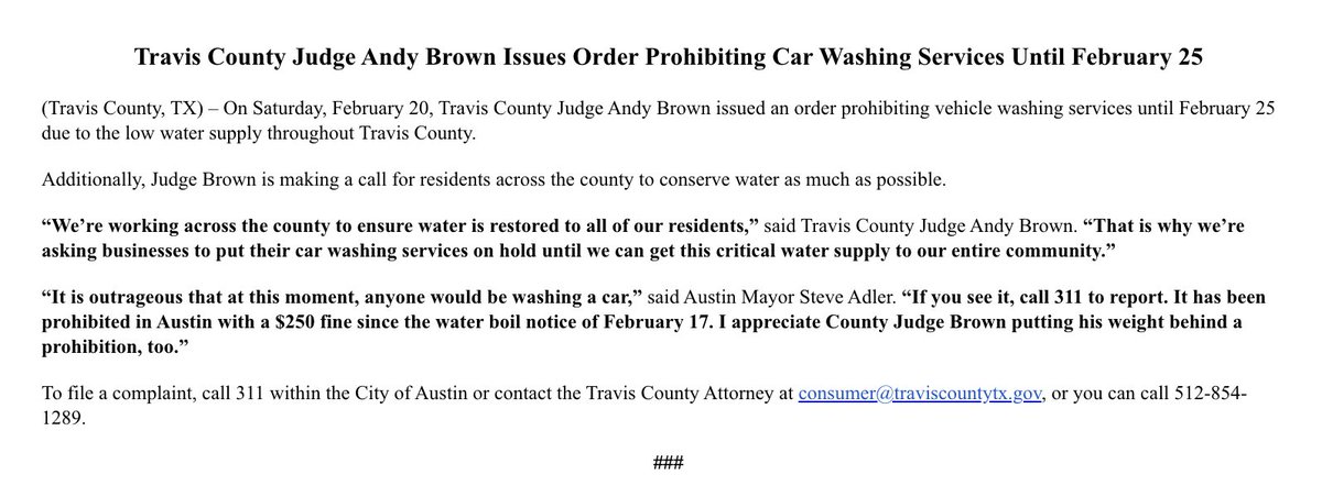 Stop washing the cars, fools.