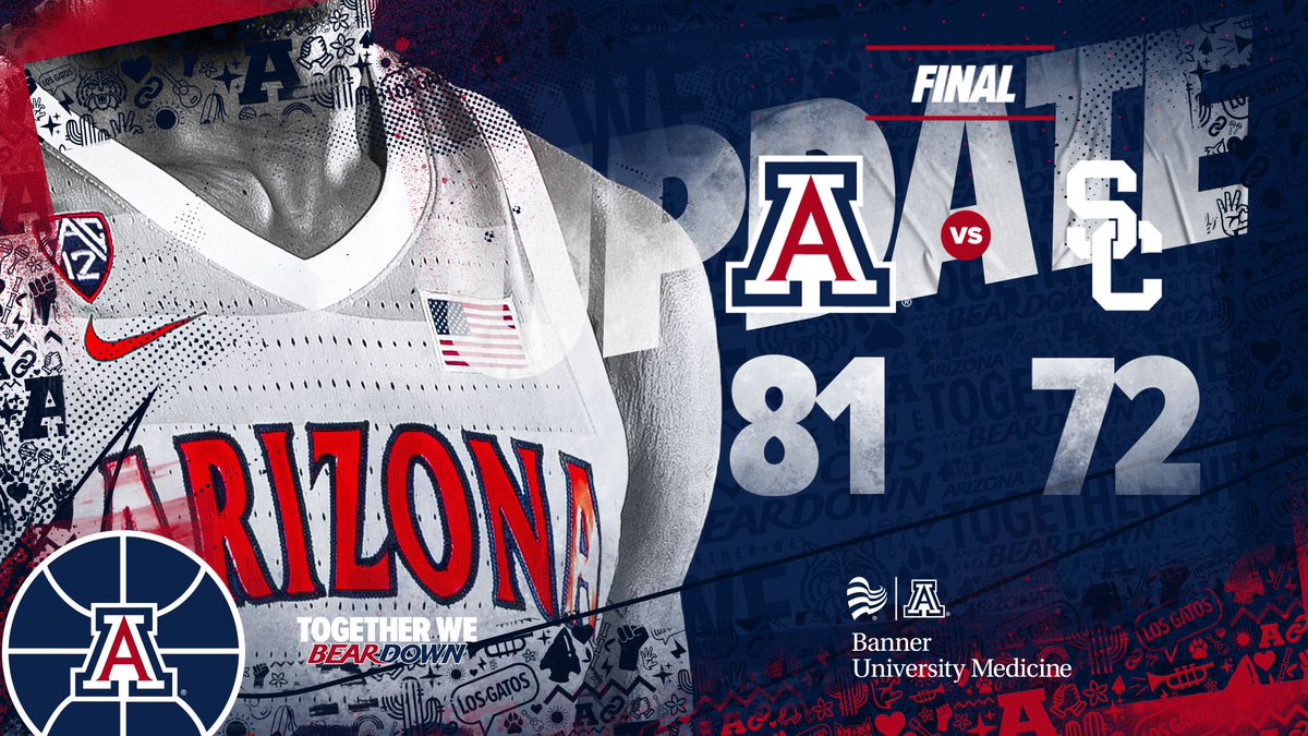 Down goes USC! Final from @APlayersProgram 🐻⬇️ #BearDown | #BannerHealth