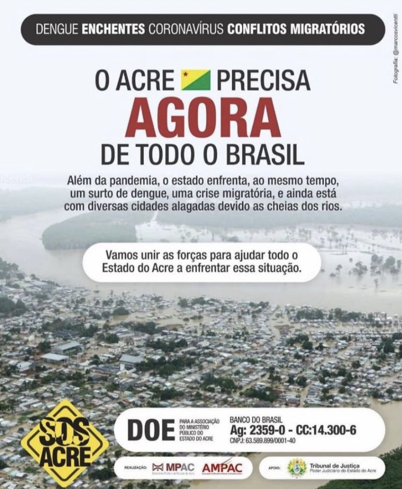 olimpiadoacre's tweet photo. O ACRE PRECISA AGORA DE TODO BRASIL! #SOSACREE https://t.co/73NuZd1n9a