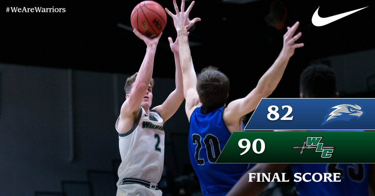 WLC Warriors (@wlcsports) on Twitter photo MBB Final: <a href="/WLC_MBB/">WLC Men's Basketball</a> 90, Concordia Wisconsin 82
⚔️<a href="/jacob2stoltz/">Jacob Stoltz</a> leads two in double figures with game-high 30 points
⚔️Warriors make 29 of 36 free throw attempts and out-score Falcons 20-4 in second-chance points
⚔️WLC clinches NACC North title
#WeAreWarriors #NACCtion #d3hoops MBB Final: <a href="/WLC_MBB/">WLC Men's Basketball</a> 90, Concordia Wisconsin 82
⚔️<a href="/jacob2stoltz/">Jacob Stoltz</a> leads two in double figures with game-high 30 points
⚔️Warriors make 29 of 36 free throw attempts and out-score Falcons 20-4 in second-chance points
⚔️WLC clinches NACC North title
#WeAreWarriors #NACCtion #d3hoops