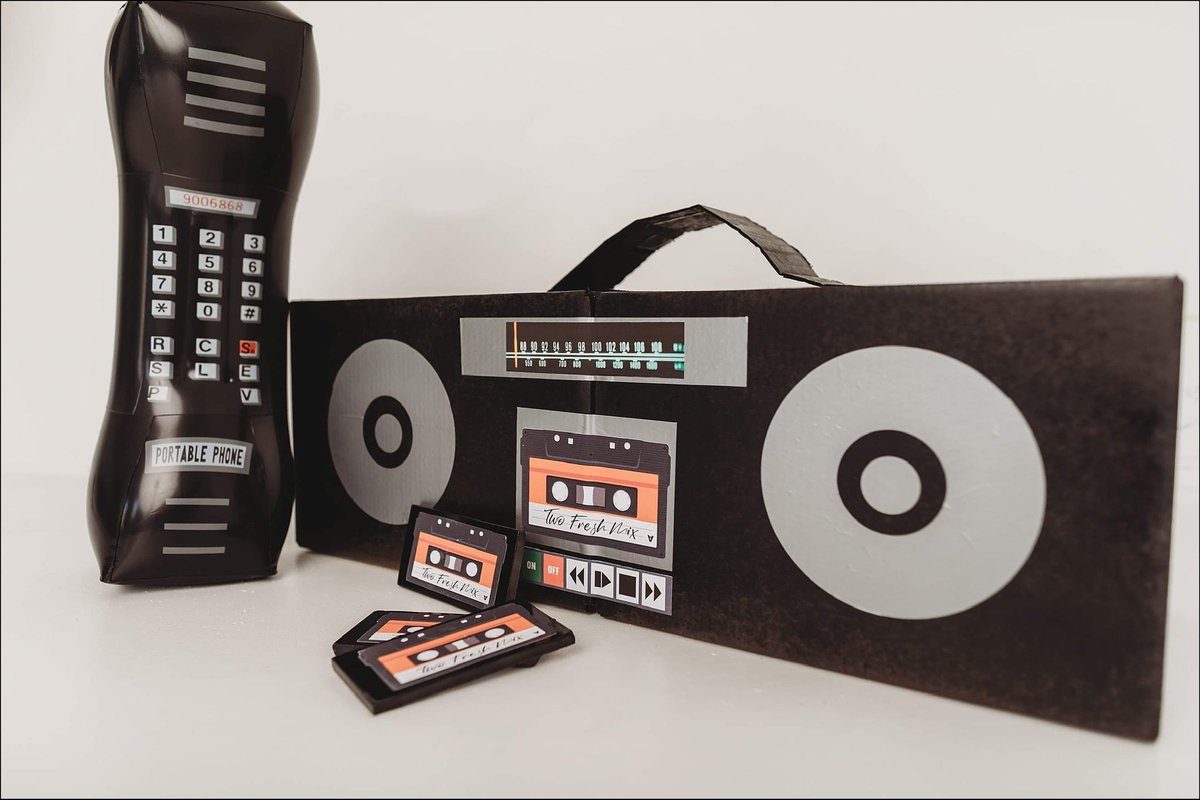 Signed_TMarquis's tweet image. #TwoFresh #MySon #RunDMC and no he didn’t cooperate 😒 Props by me