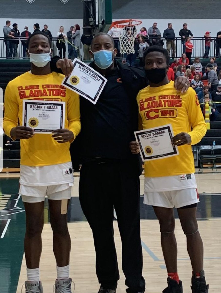 Congrats to Coach Smith for being named Coach of the Year for 8-AAAAA, Rio Foster Co-Player of the Year, and NoNo Mack being named All-Region. <a href="/KyleSandy355/">Kyle Sandy</a> <a href="/ABHpreps/">ABH Preps</a> <a href="/chris_starrs/">Chris Starrs</a> <a href="/CCHS_Gladiators/">CCHS Athletics</a> <a href="/RyneDennis/">Ryne Dennis</a>