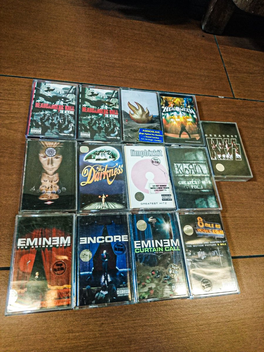 Halo, teman-teman. Kalau berkenan dan (mudah-mudahan) tidak merepotkan, tolong bantu sebarkan, ya. Saya menjual beberapa koleksi rilisan fisik saya. Semua kondisi pita &amp; sleeve artwork kaset-kaset ini berada dalam kondisi bagus &amp; terawat. Terima kasih sebelumnya, ya 😊🙏