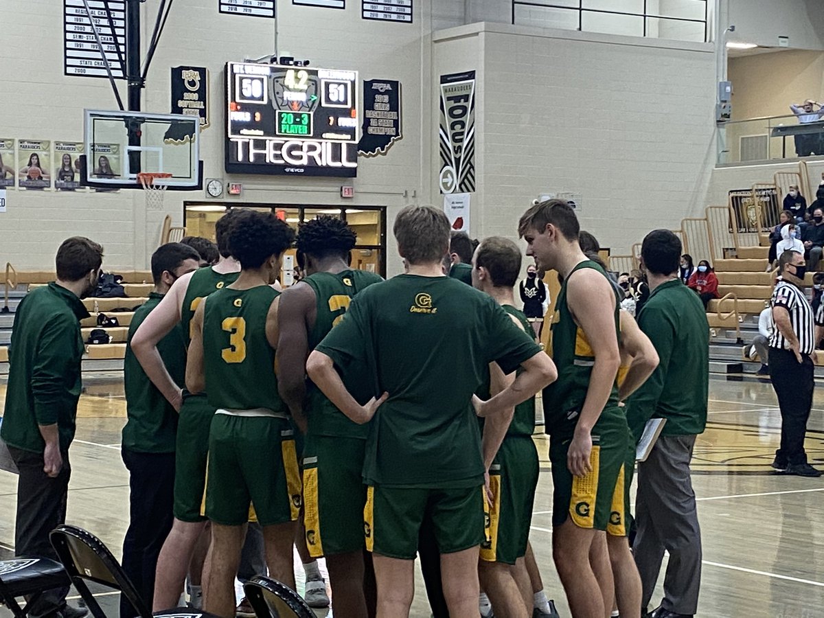 Gwoodathletics's tweet photo. Woodmen win on a last second 3 from Charlie Brooks 51-50! https://t.co/e5OHyunOhI