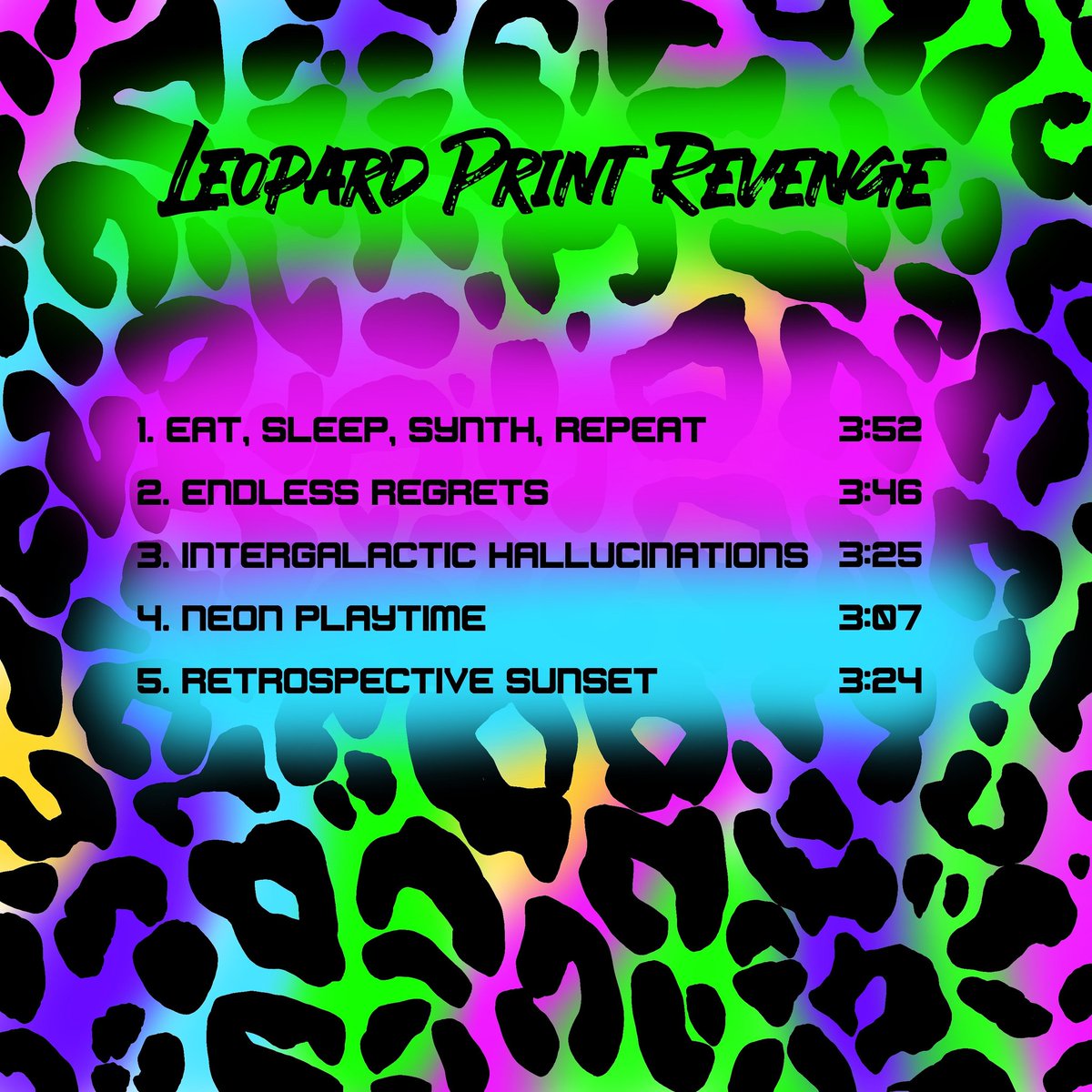 Track list! Releasing March 12. I can't wait for you to hear it.