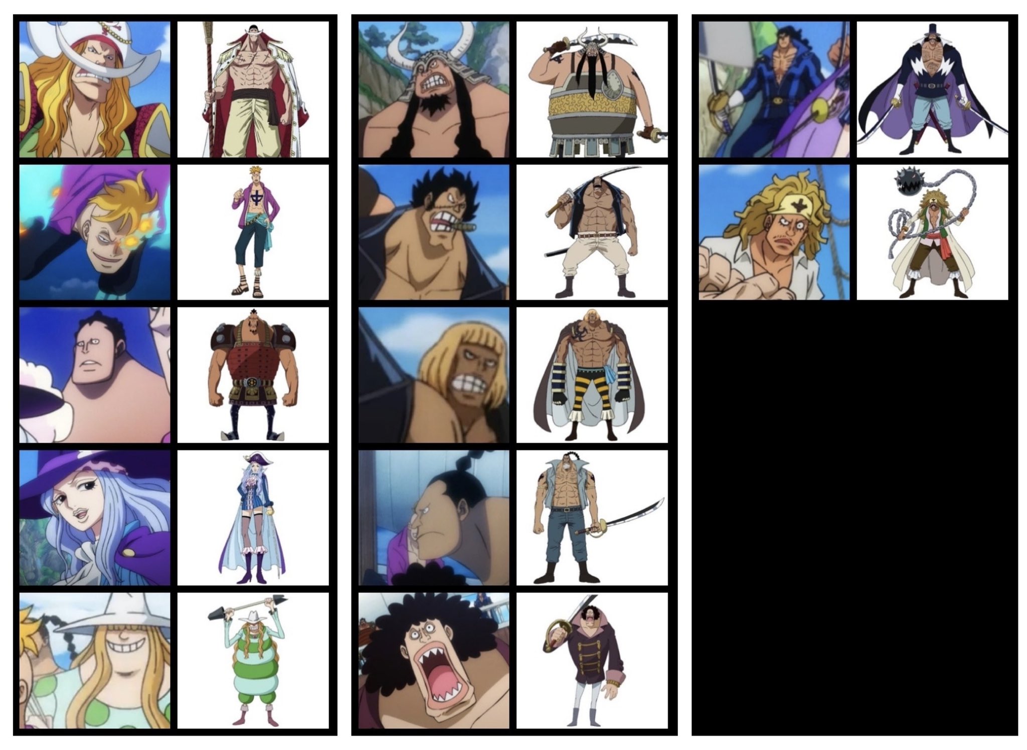 One Piece Battle] Many large Whitebeards and Oden appear!? A
