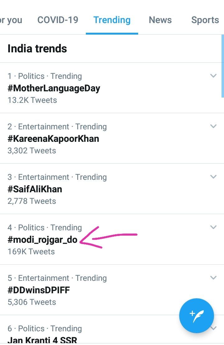 TeamMCQOfficial's tweet photo. #modi_rojgar_do
Everyone Should talk about Employment Be United 🙏 Retweet Support each Other's share Trending on 4th🔥🔻 https://t.co/cmC3BHDYgW
